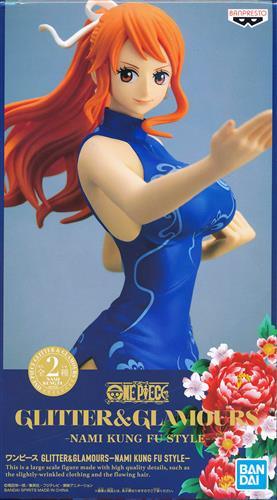 ONE PIECE GLITTER & GLAMOURS -NAMI KUNG FU STYLE- (Nami) (Blue Costume)