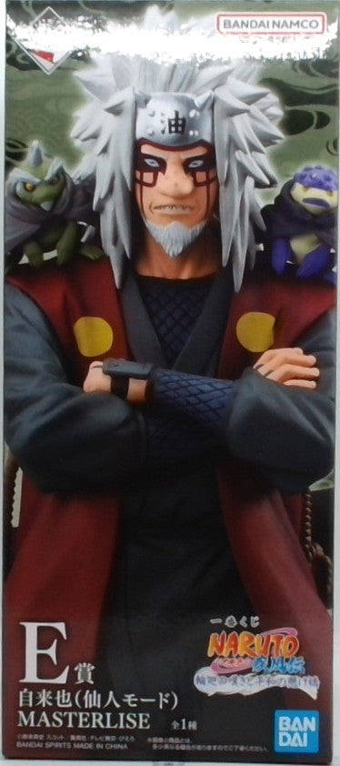 一番くじ NARUTO-ナルト- 疾風伝 輪廻の嘆きと平和の懸け橋 E賞 自来也(仙人モード) MASTERLISE