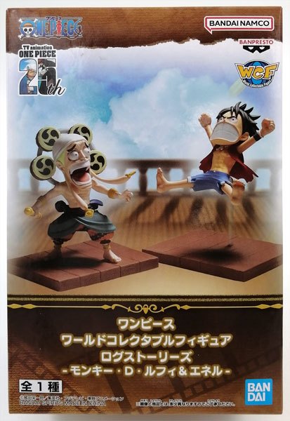 One Piece World Collectible Figure Log Stories -Monkey D. Luffy & Enel-