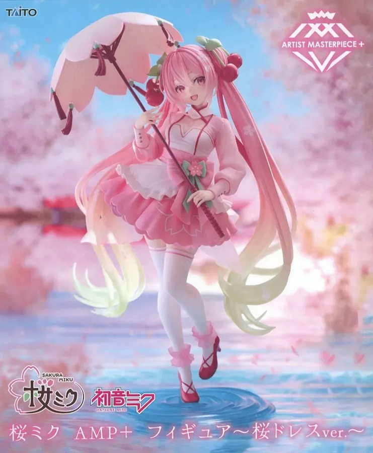 桜ミク AMP+ フィギュア~桜ドレスver.~