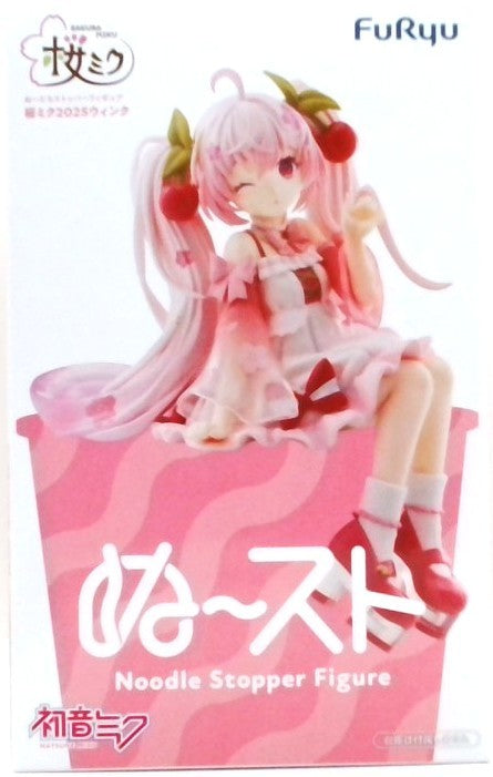 初音ミク ぬーどるストッパーフィギュアー桜ミク2025ウィンクー