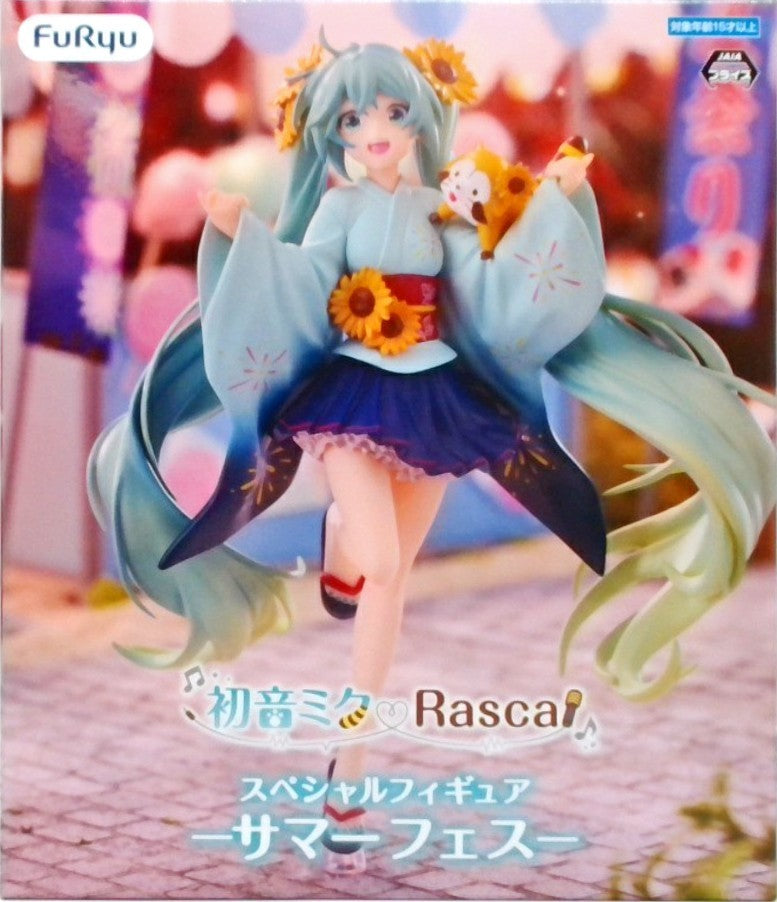 初音ミク×ラスカル スペシャルフィギュア サマーフェス