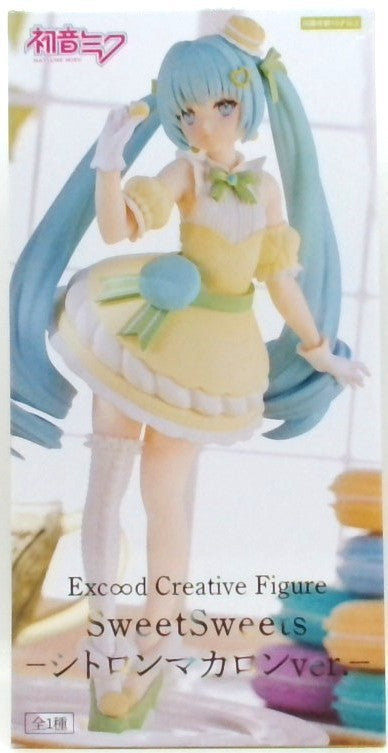 初音ミク Exc∞d Creative Figure SweetSweets -シトロンマカロンver.-