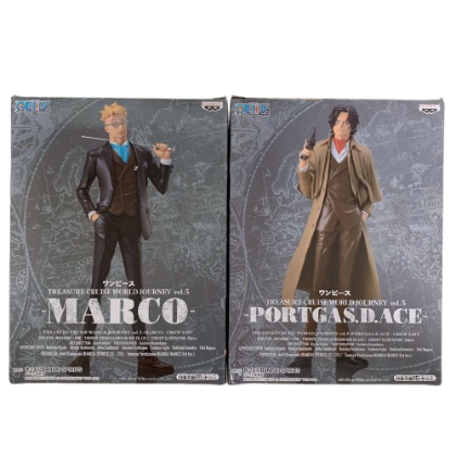 ONE PIECE TREASURE CRUISE WORLD JOURNEY vol.5 - MARCO - PORTGAS.D.ACE - Set of 2