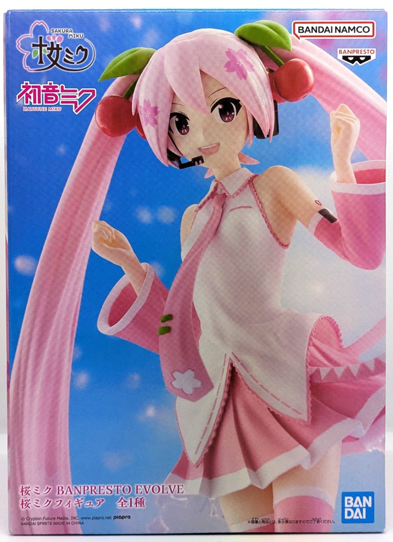 桜ミク BANPRESTO EVOLVE 桜ミクフィギュア
