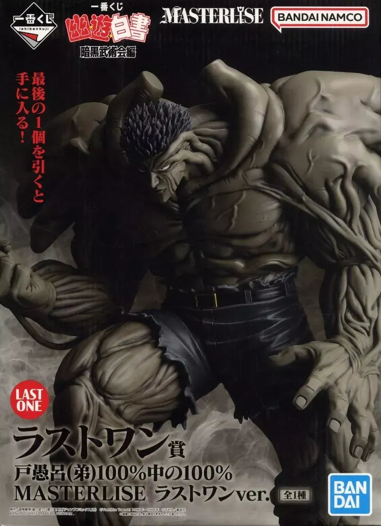 Ichiban Kuji Yu Yu Hakusho Dark Tournament Saga Last One Prize Younger Toguro 100% MASTERLISE Last One Ver.