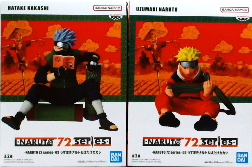 -NARUTO 72 series- 03 うずまきナルト&はたけカカシ 2体セット