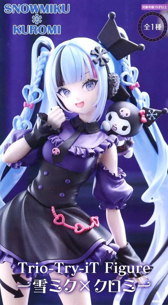 『初音ミクシリーズ』 Trio-Try-iT Figure ー 雪ミクxクロミ ー