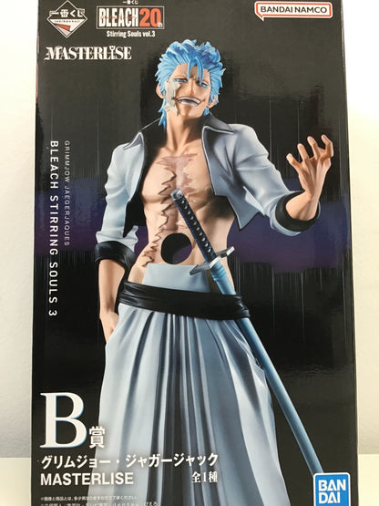 Ichiban Kuji BLEACH Stirring Souls vol.3 B Prize Grimmjow Jeagerjaquez MASTERLISE