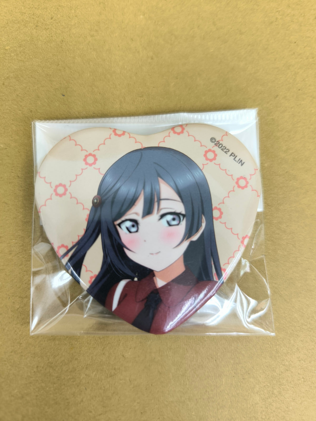 ラブライブ！ 虹ヶ咲学園スクールアイドル同好会 缶バッジ ハート型缶バッジ トキメキの未来地図フェア 優木せつ菜 [ll-00295]