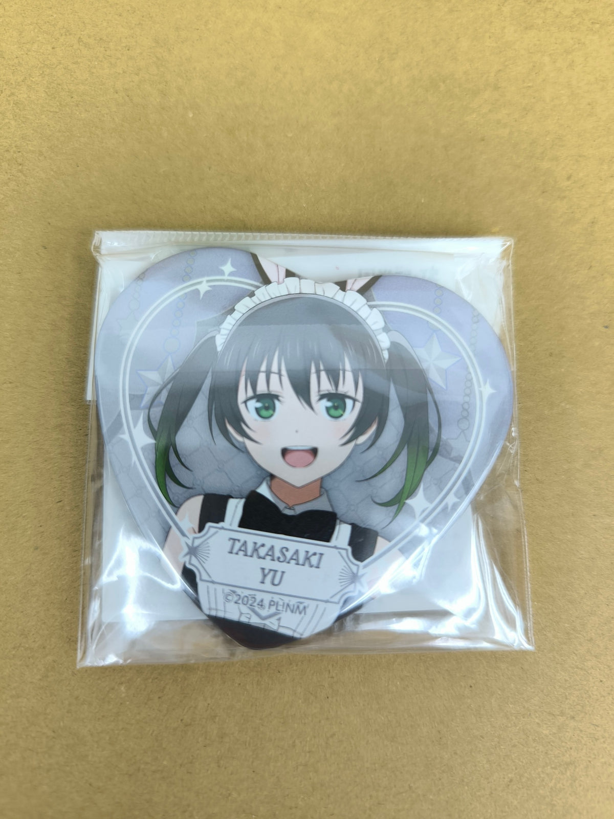 ラブライブ！ 虹ヶ咲学園スクールアイドル同好会 缶バッジ ハート型缶バッジ セガ ラッキーくじ2025 高咲侑 [ll-00301]