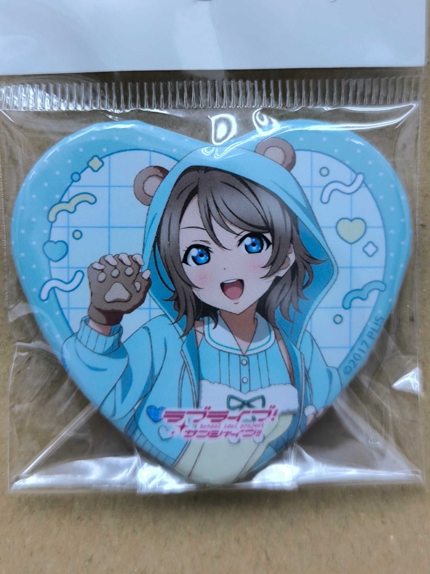 ラブライブ！サンシャイン!! 缶バッジ アニメガ×ソフマップ アニマル 渡辺曜 [ll-00263]