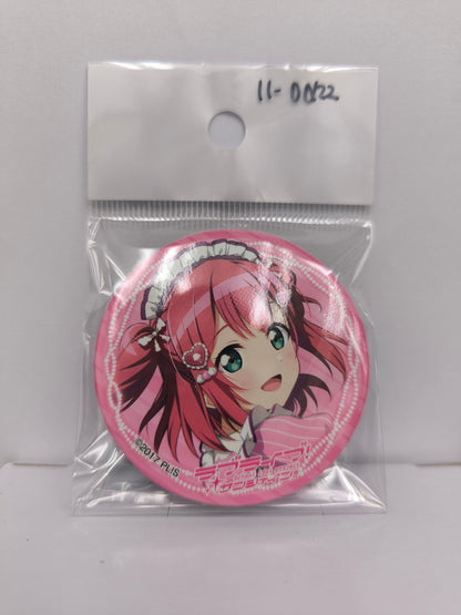 ラブライブ！サンシャイン!!　缶バッジ C107 AiScReam 黒澤ルビィ [ll-00122]
