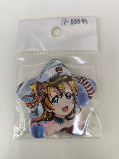 ラブライブ！ 缶バッジ 星型缶バッジ vol.4 高坂穂乃果  [ll-00043]