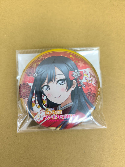 ラブライブ！ 虹ヶ咲学園スクールアイドル同好会 缶バッジ マルイ 着物ver. 優木せつ菜 [ll-00284]