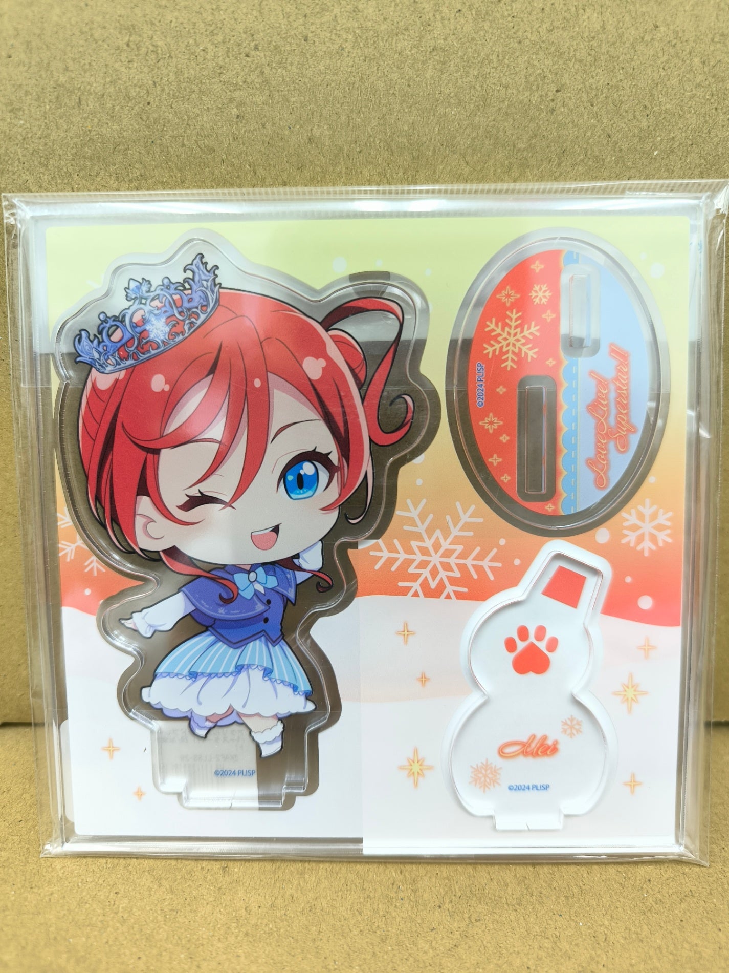 ラブライブ！スーパースター!! アクリルスタンド プレート29 ミニキャライラスト 米女メイ [ll-00253]