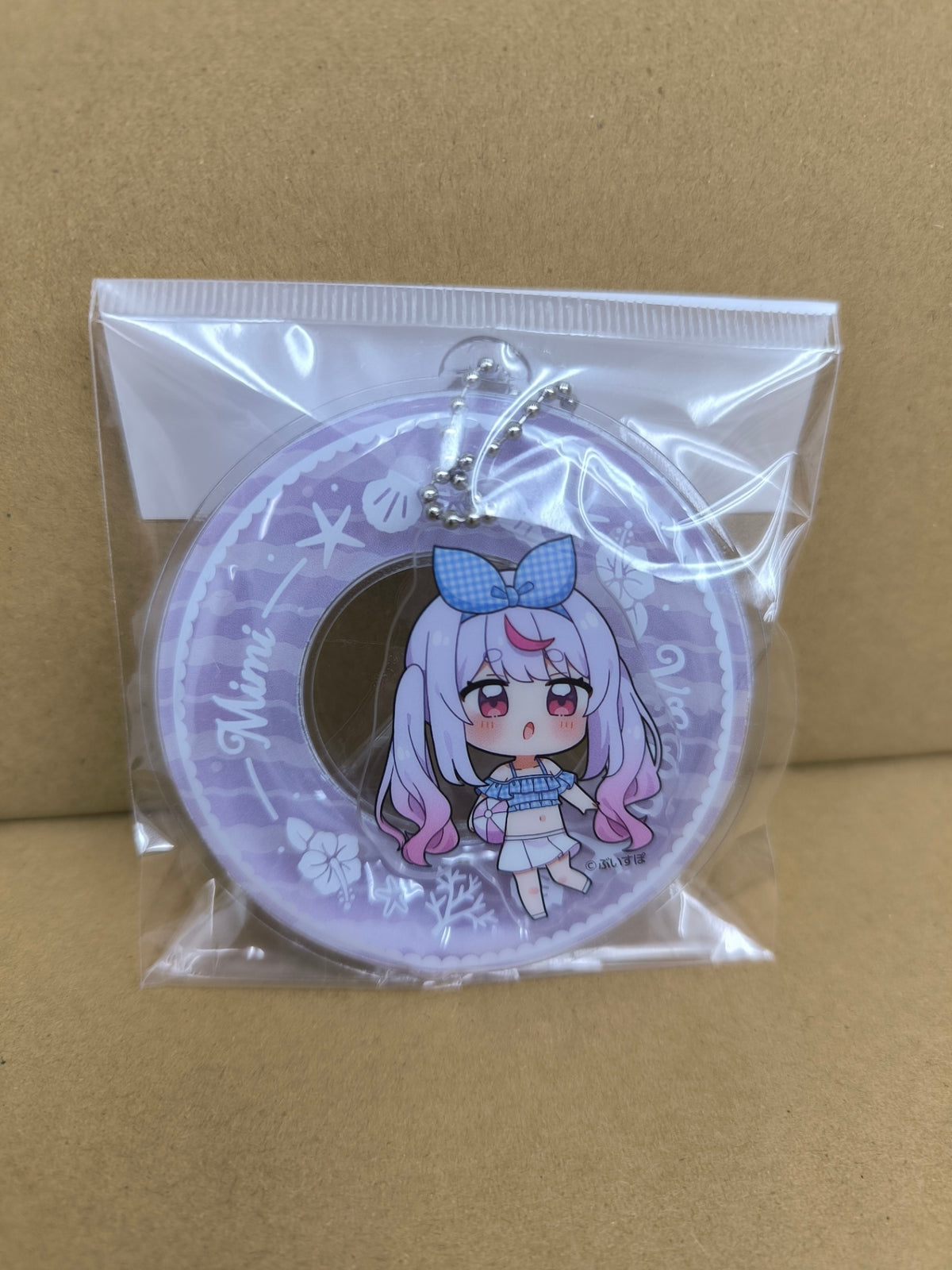 ぶいすぽっ！ コミックマーケット102 ランダムぷにぷに浮き輪キーホルダー 兎咲ミミ [ym-011]