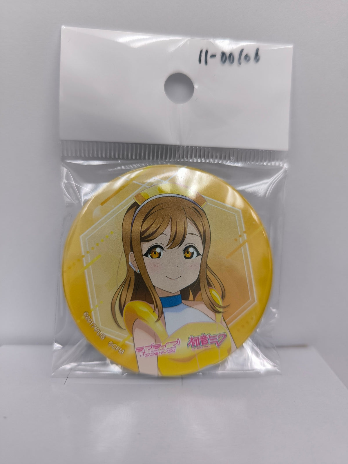 ラブライブ！サンシャイン!!　缶バッジ Valentine's Day Concert 国木田花丸 [ll-00106]
