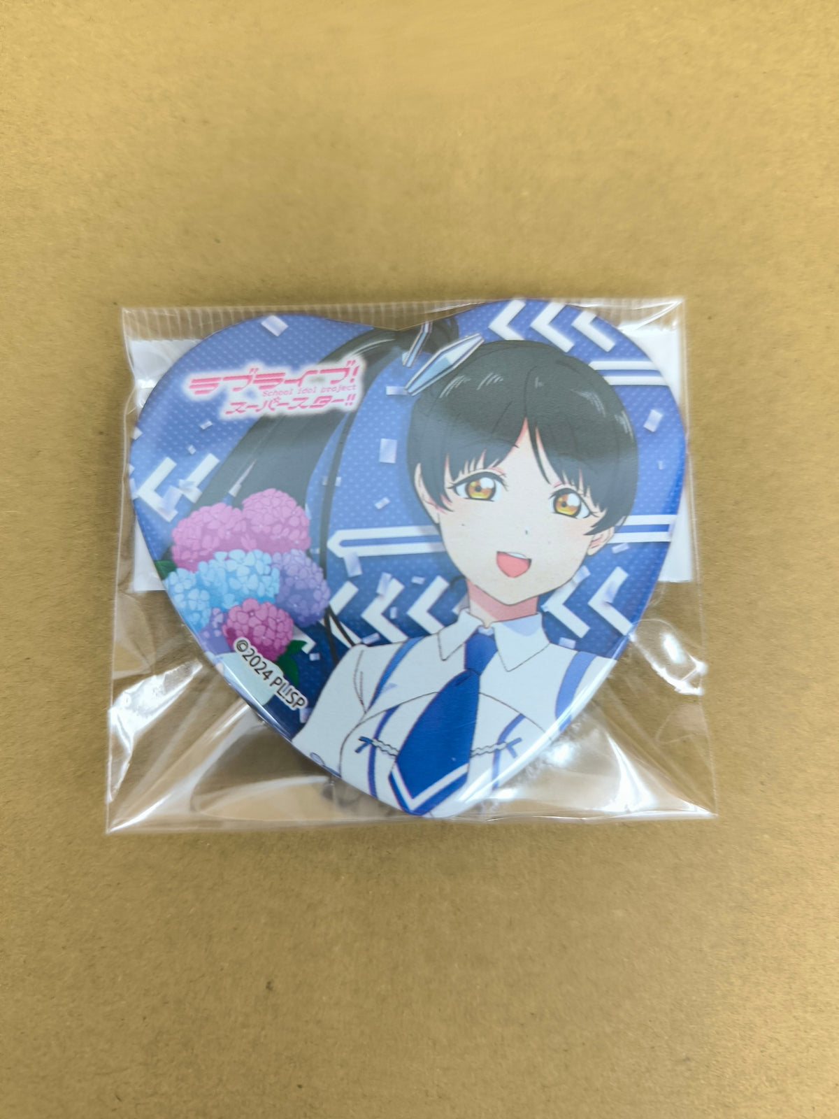 ラブライブ！ラブライブ！スーパースター！！ 缶バッジ ハート型缶バッジ 東京駅一番街 葉月恋 [ll-00376]