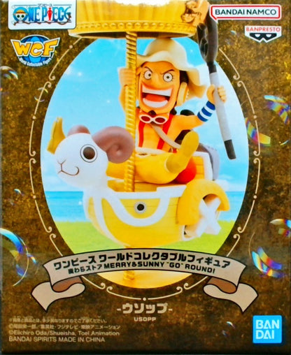 ワンピース　ワールドコレクタブルフィギュア 麦わらストア MERRY&SUNNY "GO" ROUND! -ウソップ-
