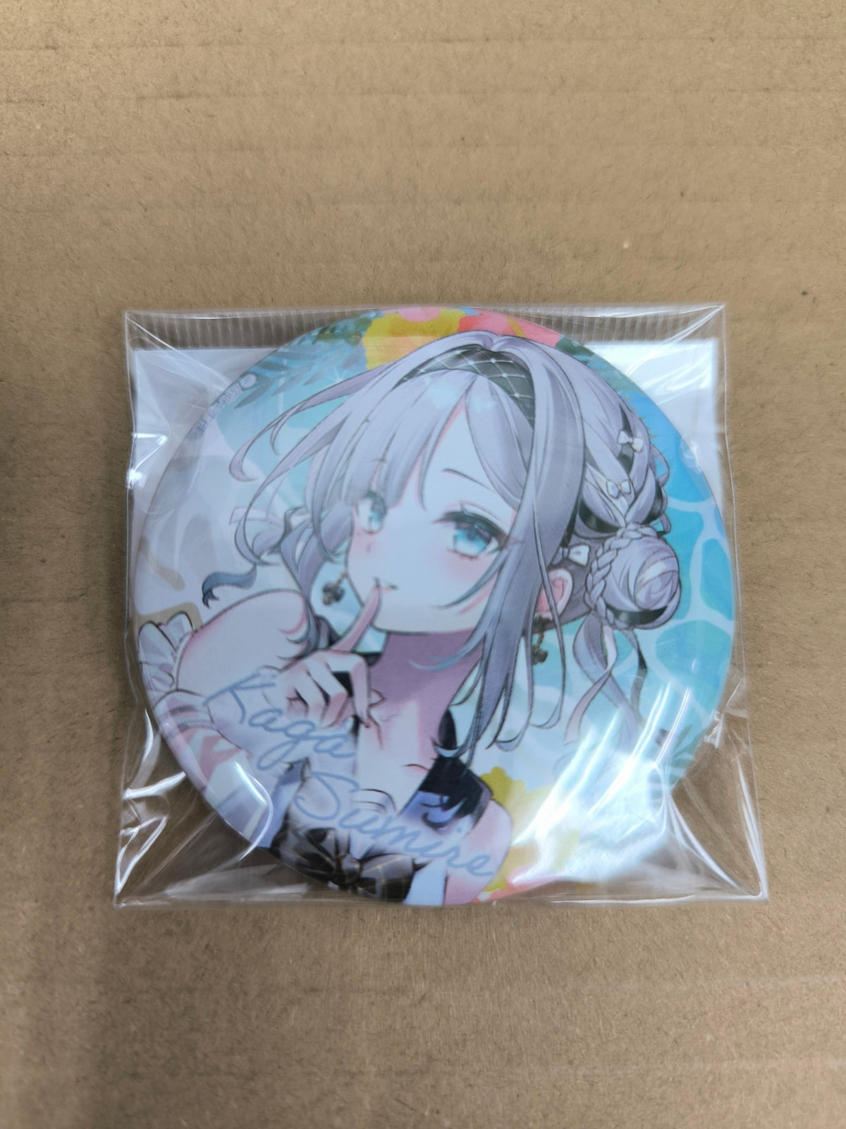 ぶいすぽっ！サマービーチ2024 ランダム缶バッジ 花芽すみれ [ym-049]