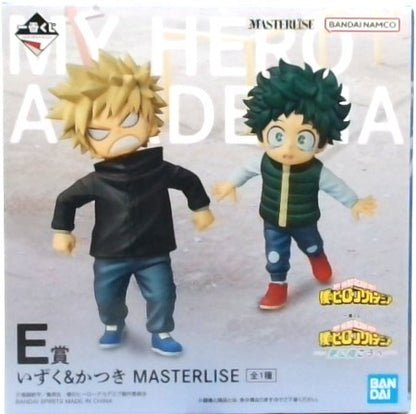 Ichiban Kuji My Hero Academia -Further Beyond- E Prize Izuku &amp; Katsuki MASTERLISE