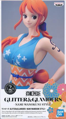 ONE PIECE GLITTER &amp; GLAMOURS -NAMI WANOKUNI STYLE- (Nami) (Sky Blue Costume)