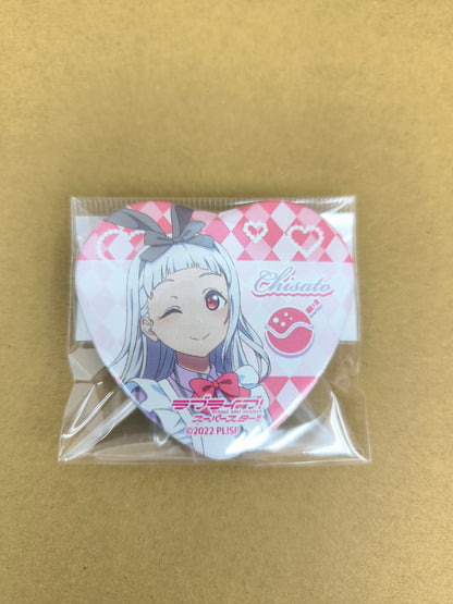 ラブライブ！ラブライブ！スーパースター！！ 缶バッジ ハート型缶バッジ アリス風 嵐千砂都 [ll-00356]