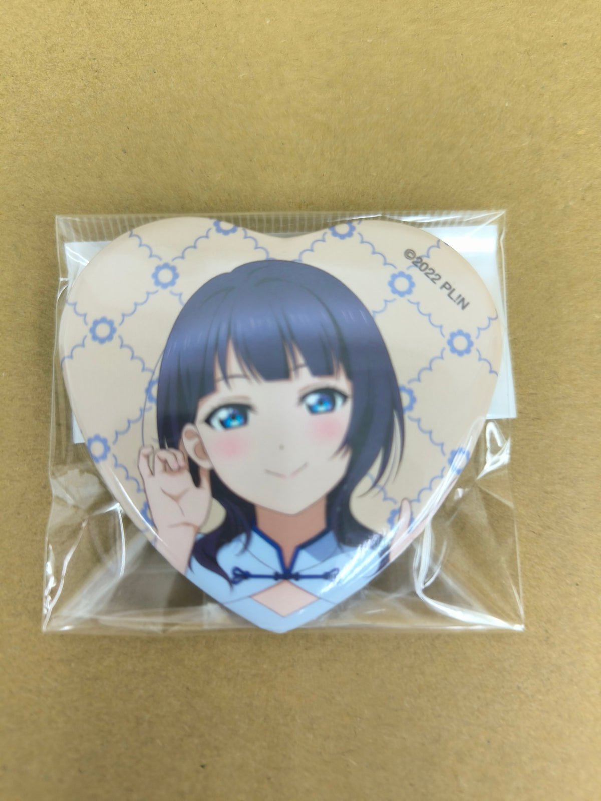 ラブライブ！ 虹ヶ咲学園スクールアイドル同好会 缶バッジ ハート型缶バッジ トキメキの未来地図フェア 朝香果林 [ll-00320]