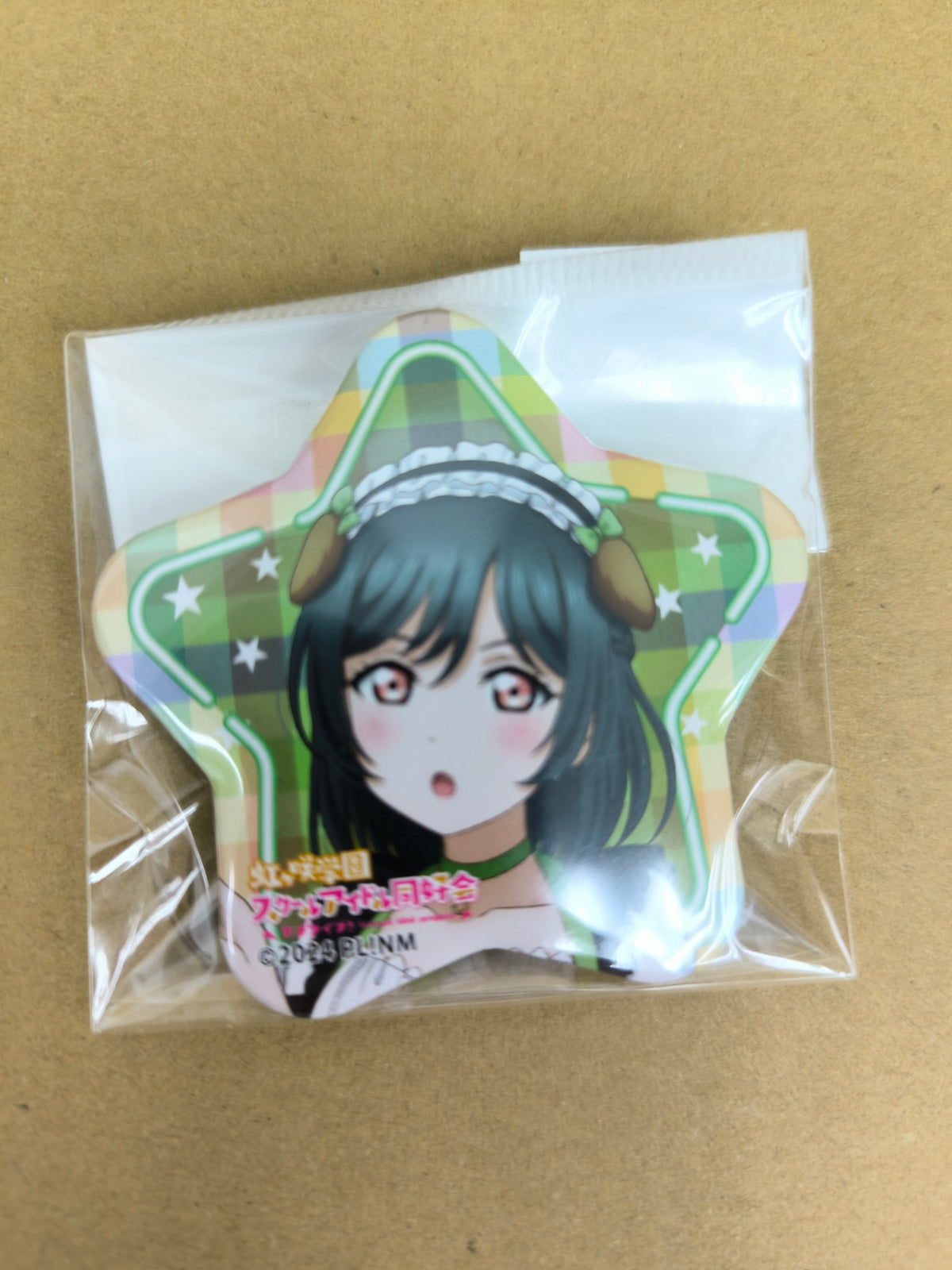 ラブライブ！ 虹ヶ咲学園スクールアイドル同好会 缶バッジ 星型缶バッジ お台場ゲーマーズ6周年 三船栞子 [ll-00333]