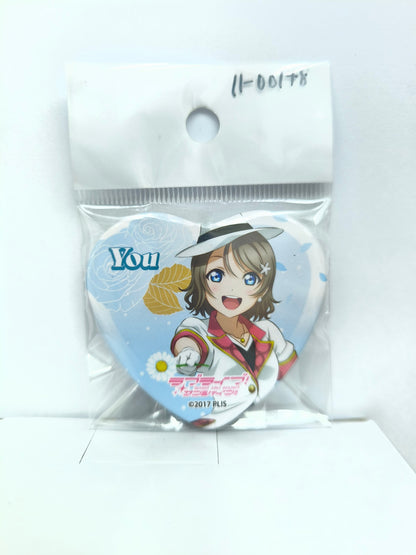 ラブライブ！サンシャイン!!　缶バッジ GiGO MIRAI TICKET 渡辺曜 [ll-00148]