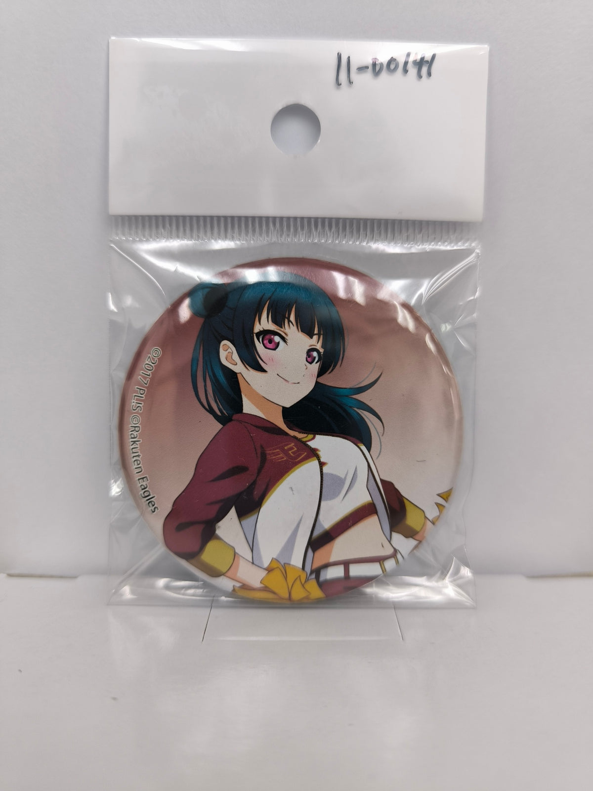 ラブライブ！サンシャイン!!　缶バッジ 楽天イーグルス 津島善子 [ll-00141]