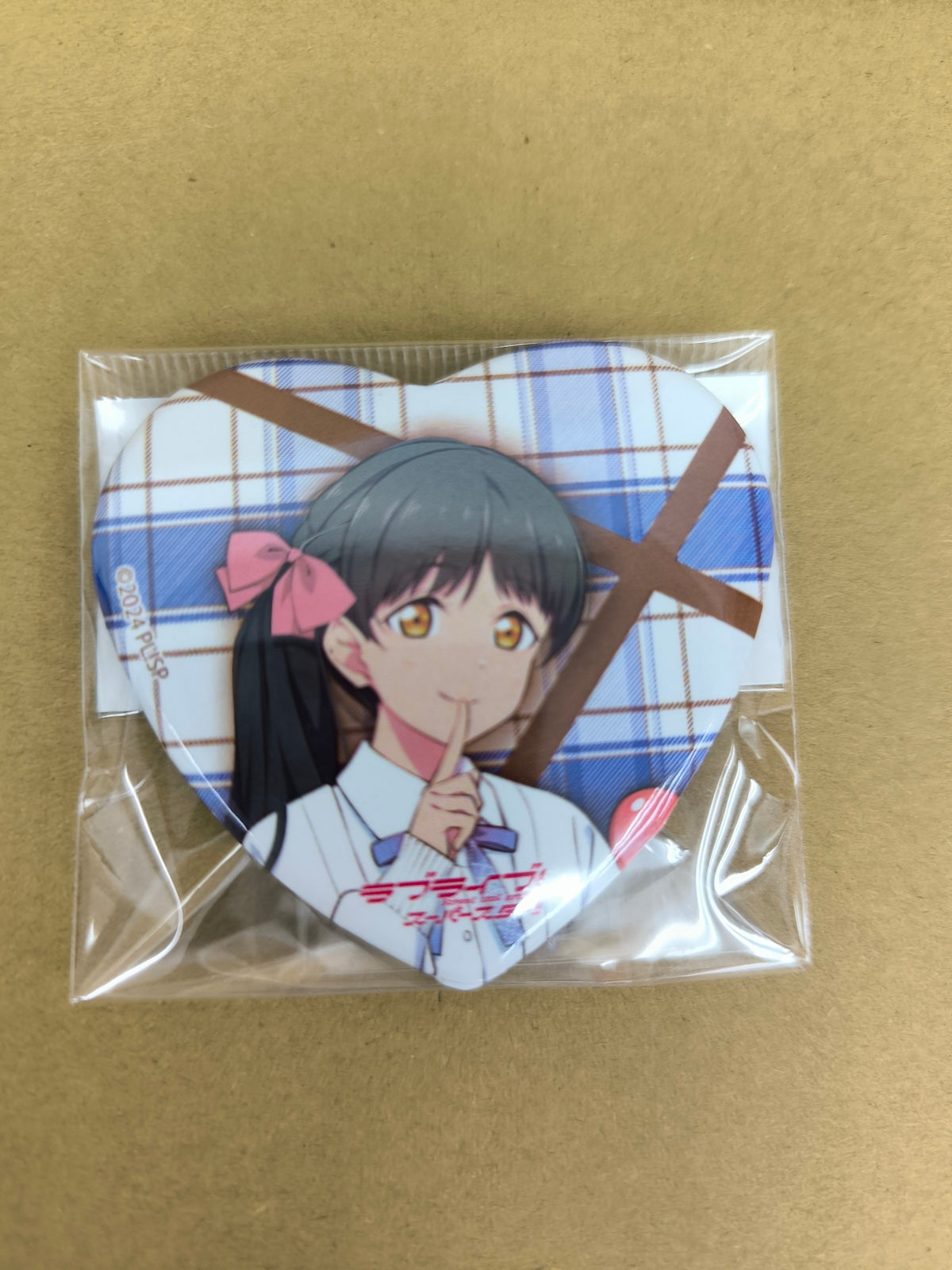 ラブライブ！ラブライブ！スーパースター！！ 缶バッジ ハート型缶バッジ バレンタイン2025 葉月恋 [ll-00377]