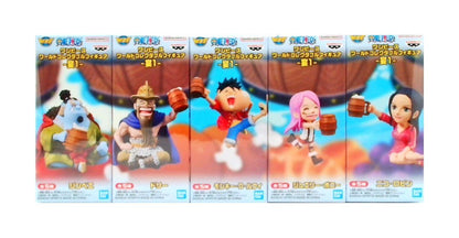 ワンピース ワールドコレクタブルフィギュア-宴1- 5種セット