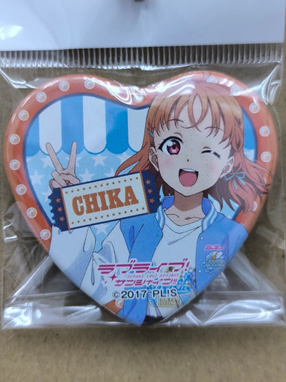 ラブライブ！サンシャイン!! 缶バッジ FanFunFestival 高海千歌 [ll-00261]