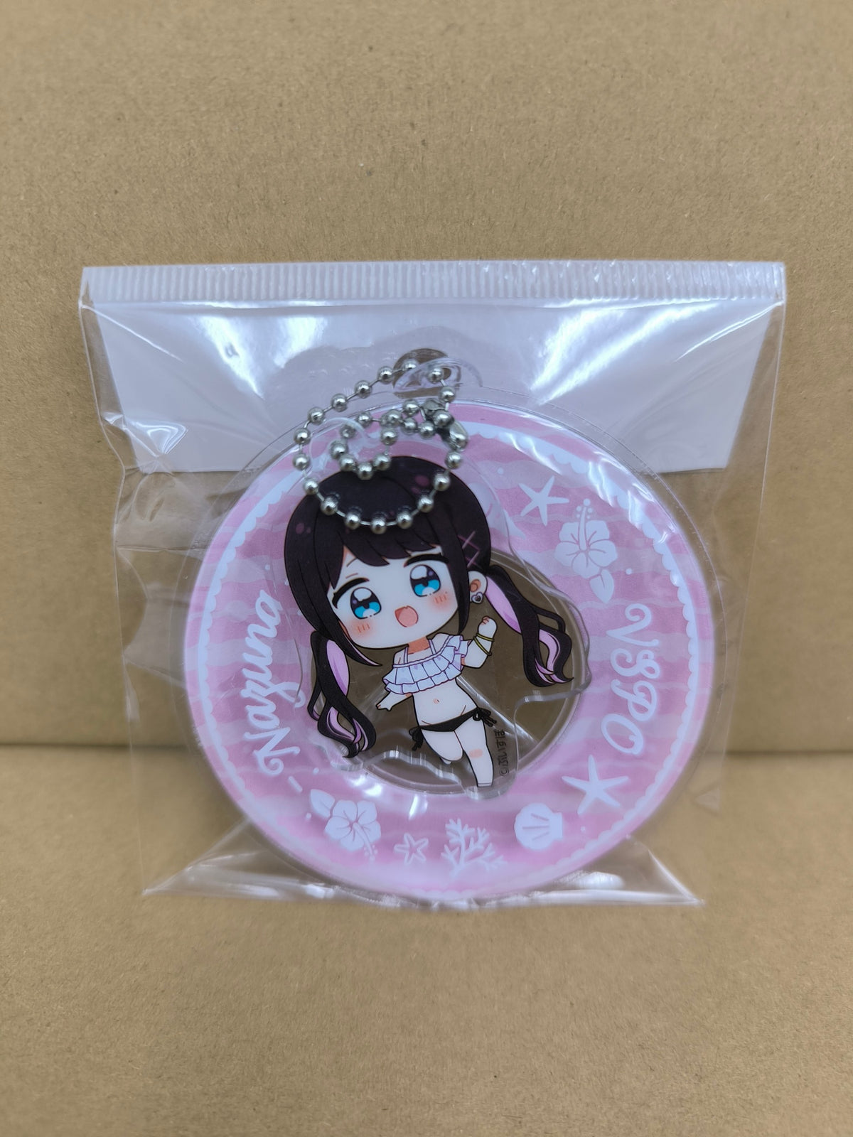ぶいすぽっ！ コミックマーケット102 ランダムぷにぷに浮き輪キーホルダー 花芽なずな [ym-012]