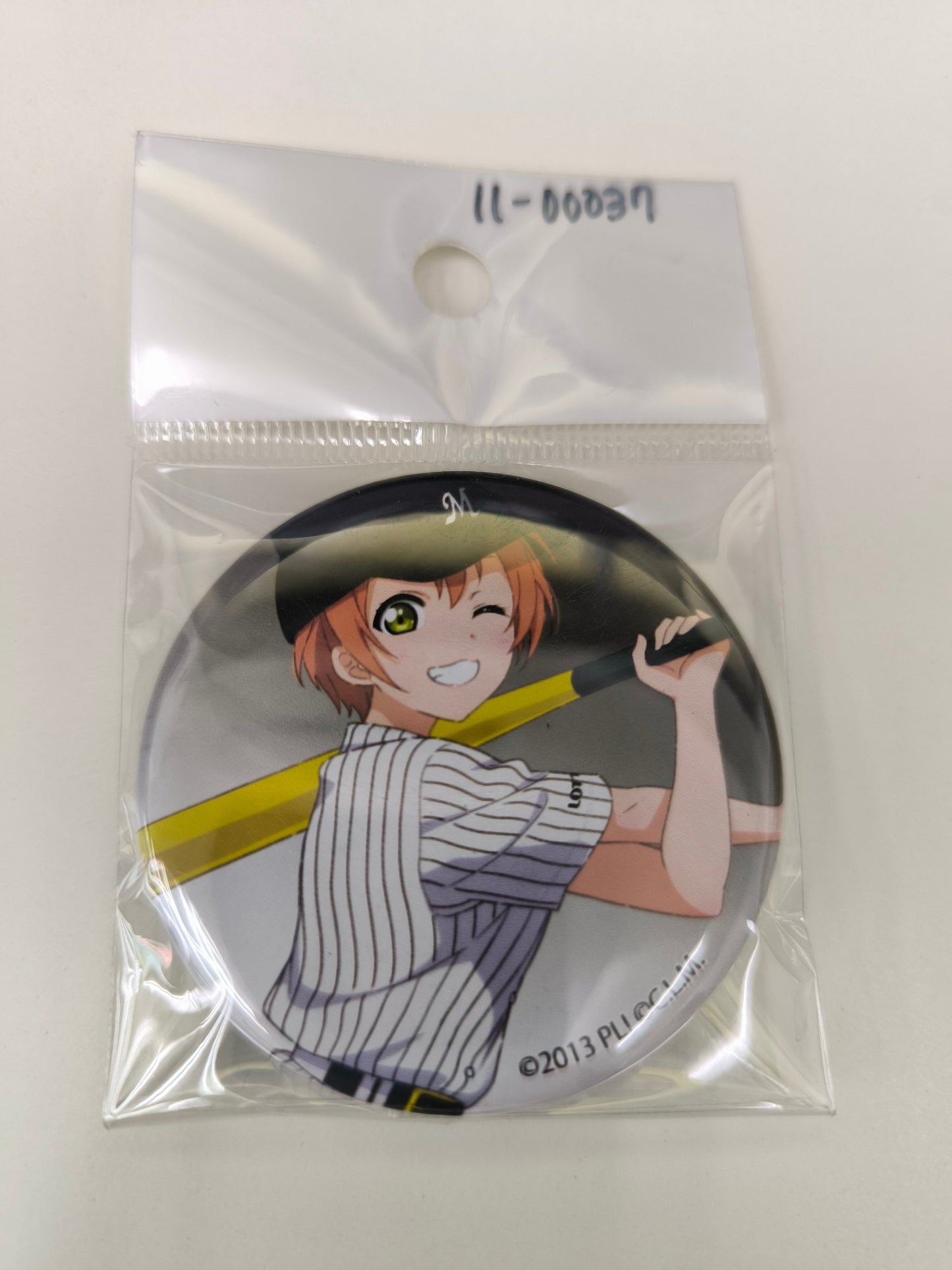 ラブライブ！ 缶バッジ パ・リーグ 千葉ロッテマリーンズ 星空凛 [ll-00037]