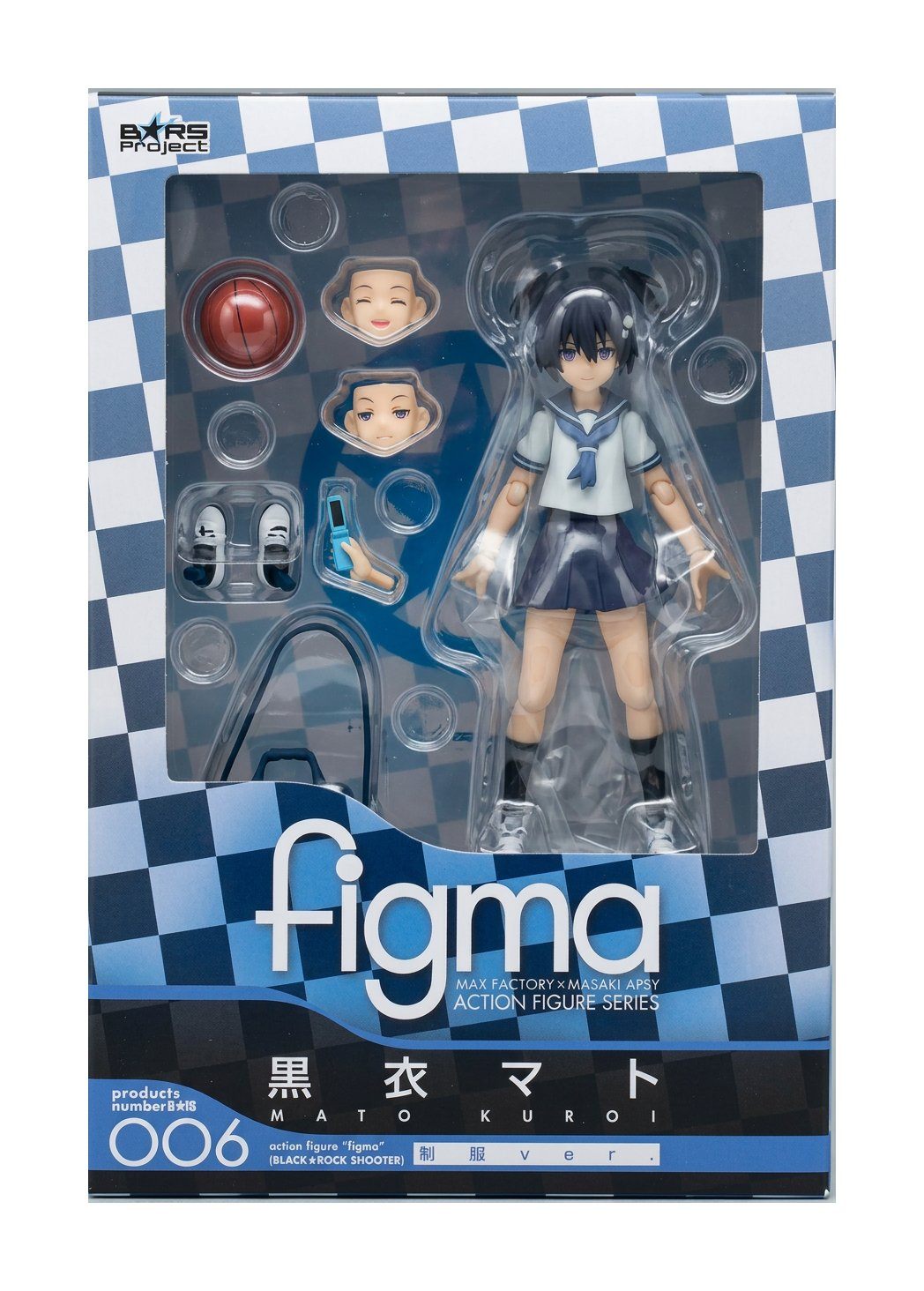 figma EX-006 ブラック★ロックシューター 黒衣マト 制服ver.
