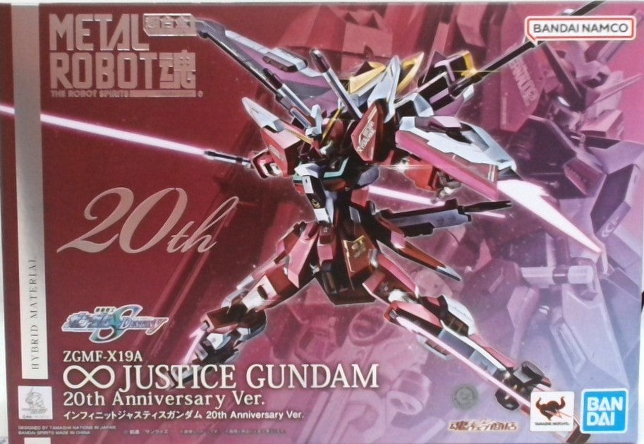 METAL ROBOT魂　＜SIDE MS＞ インフィニットジャスティスガンダム 20th Anniversary Ver.