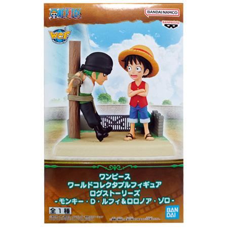 One Piece World Collectible Figure Log Stories - Monkey D. Luffy &amp; Roronoa Zoro