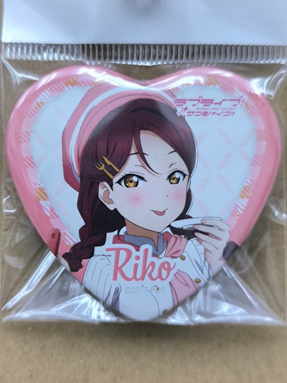 ラブライブ！サンシャイン!! 缶バッジ Aqours kitchen 桜内梨子 [ll-00259]