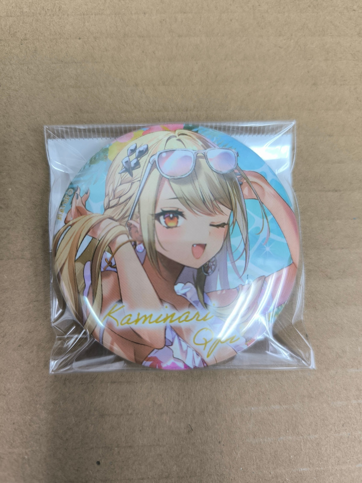 ぶいすぽっ！サマービーチ2024 ランダム缶バッジ 神成きゅぴ [ym-055]