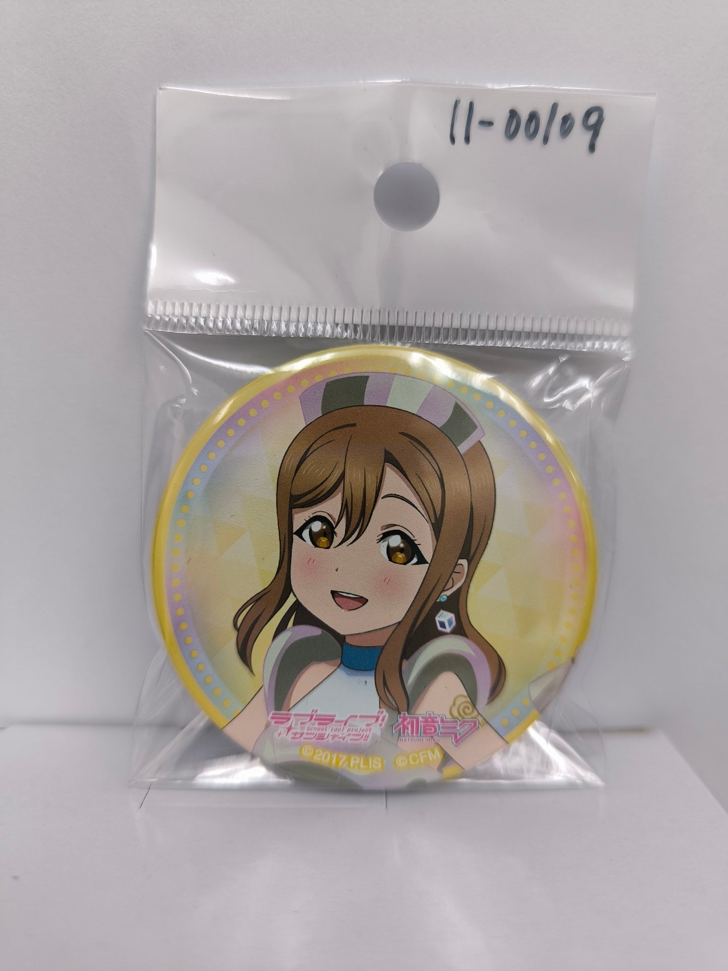 ラブライブ！サンシャイン!!　缶バッジ White Day Concert 国木田花丸 [ll-00109]
