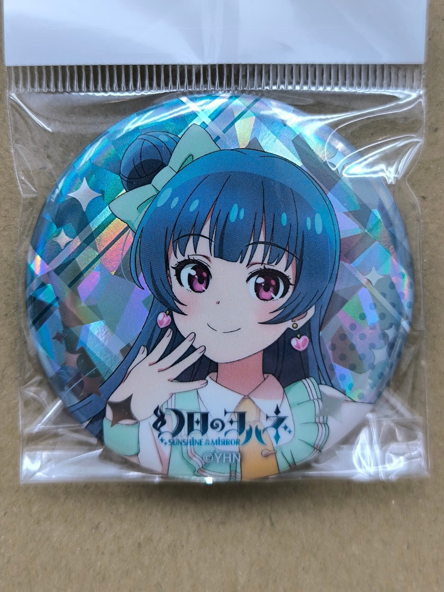 幻日のヨハネ-SUNSHINEinthe MIRROR- 缶バッジ サンライズワールドホログラム＆箔押し　ヨハネ [ll-00264]