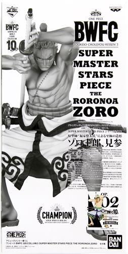 Amusement Ichiban Kuji ONE PIECE BWFC Zoukeiou Chojou Kessen 3 SUPER MASTER STARS PIECE THE RORONOA ZORO THE ORIGINAL Prize Roronoa Zoro
