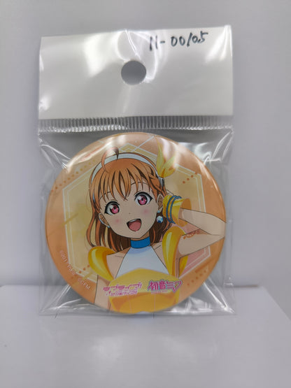 ラブライブ！サンシャイン!!　缶バッジ Valentine's Day Concert 高海千歌 [ll-00105]