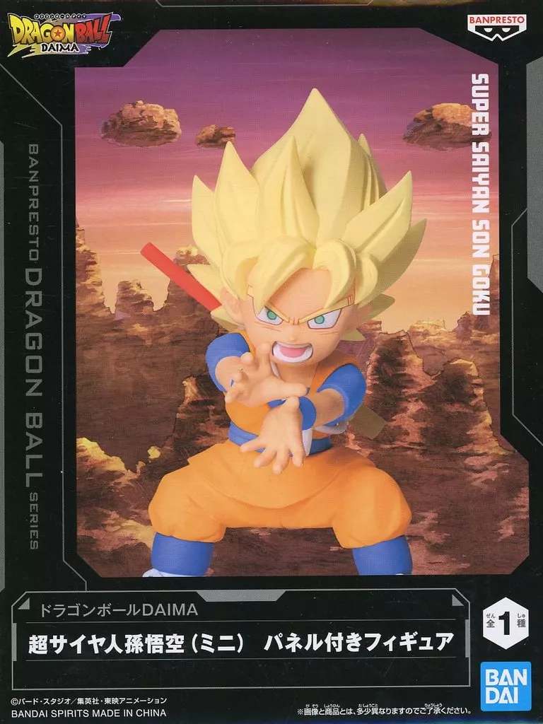 Dragon Ball DAIMA Panel Figure Super Saiyan Son Goku (Mini)