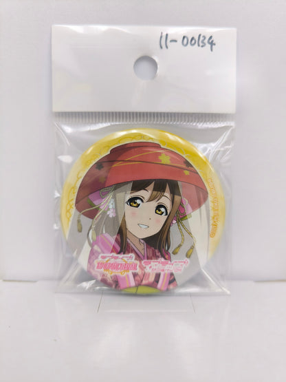 ラブライブ！サンシャイン!!　缶バッジ ブシロードオンラインストア１周年記念 国木田花丸 [ll-00134]