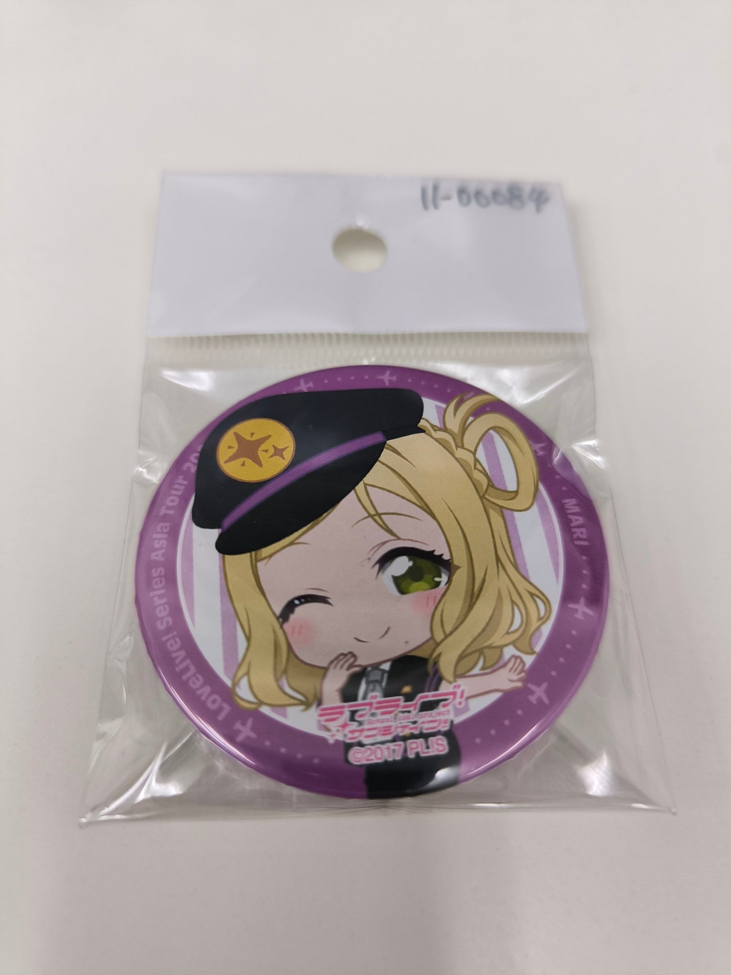 ラブライブ！サンシャイン!!　缶バッジ Asia Tour 2024 小原鞠莉 [ll-00084]