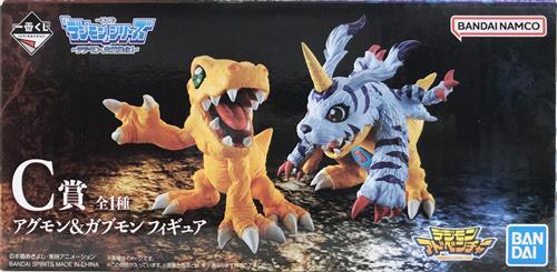 Ichiban Kuji "Digimon" Series ~Digimon, Ultimate Evolution!~ C Prize Digimon Adventure Agumon &amp; Gabumon Figure